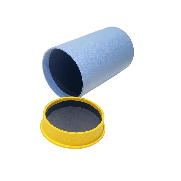Blue Tea Box With Lid And Base